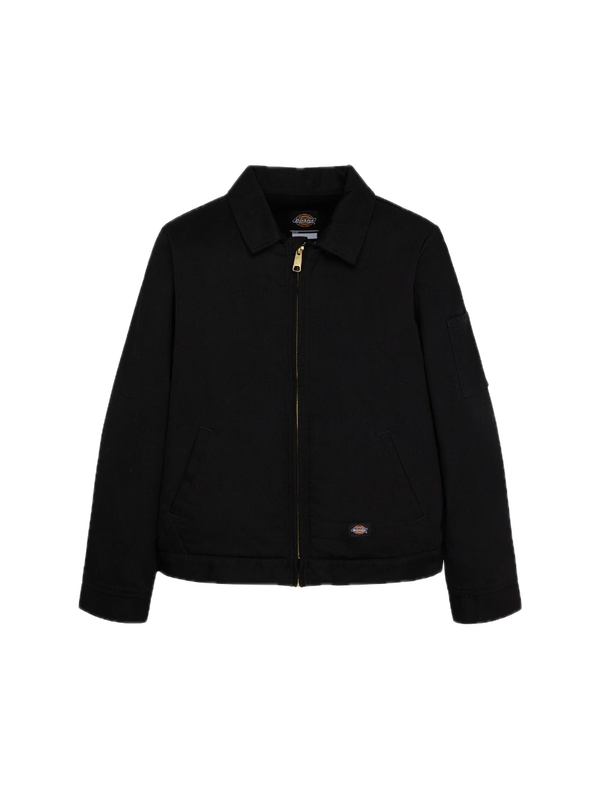 Dickies Youth Eisenhower Jacket – kinderjack in workwear stijl met voering, ritssluiting en subtiele Dickies-branding