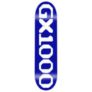 GX1000 OG Logo Blue Skateboard Deck – blauw skateboarddeck van 7-laags Canadees esdoornhout met wit OG-logo