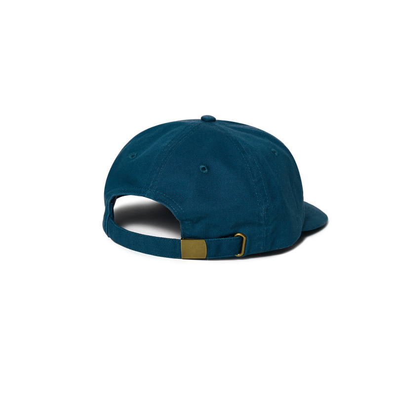 Polar Skate Co Ramy Cap Cheeky Sun – 6-panel cap van katoen twill met geborduurd Cheeky Sun-logo en verstelbare strapback-sluiting.