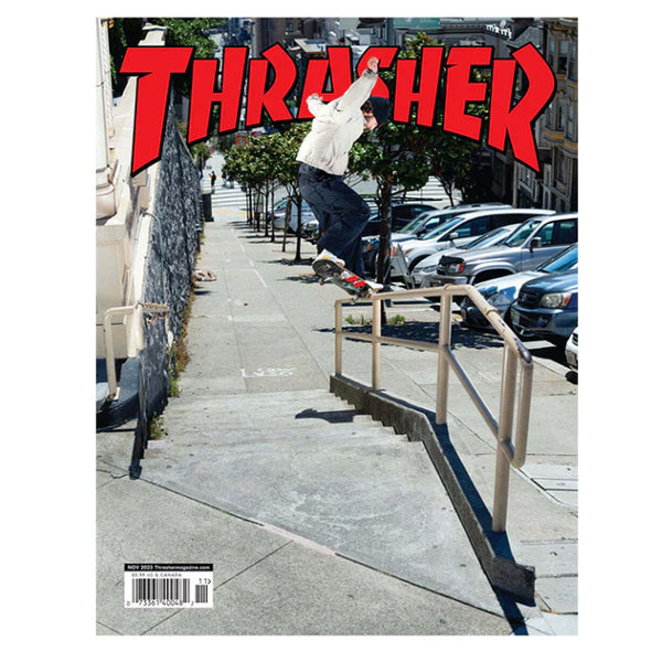 Bestel de Thrasher Magazine November 2023 Issue 520 snel, gemakkelijk en veilig bij Revert 95. Check onze website voor de gehele Thrasher collectie of kom gezellig langs bij onze winkel in Haarlem.