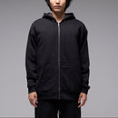 Former Crux Lined Zip Hood Black – premium lined zip hoodie met subtiele branding