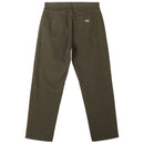 Obey Hardwork Pigment Denim – Pigment Rosin – groene pigment-dyed jeans van 100% katoen met relaxed straight fit