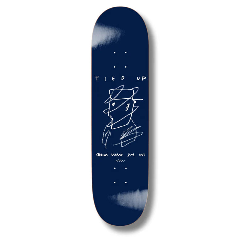 Polar Skate Co Team Tied Up Deck – skateboard deck met artistieke Tied Up graphic