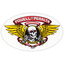 Powell Peralta Winged Ripper Red Sticker 6.5" – iconische Winged Ripper skate sticker in rood