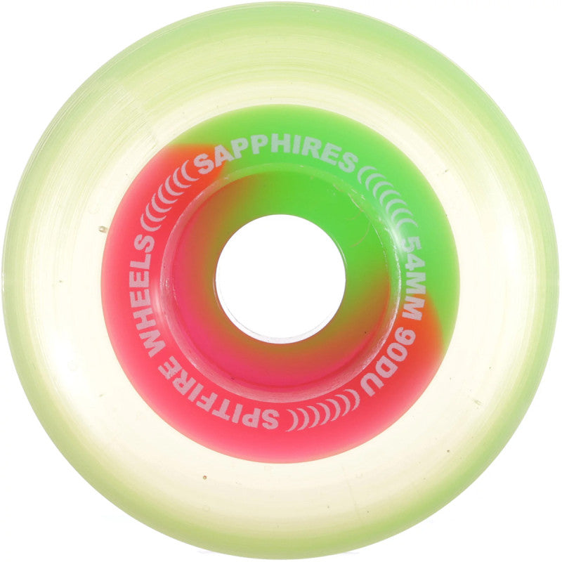 Bestel de Spitfire Sapphires Wheels Neon Pink/Green 90D snel, veilig en gemakkelijk bij Revert 95. Check de gehele Spitfire collectie op onze site, of kom gezellig langs bij onze winkel in Haarlem.