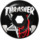 Spitfire x Thrasher 80HD Thrasher & Burn Classic Full Wheels Black – cruiser/filmer wheels in Thrasher collab design
