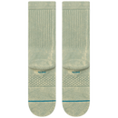 Stance Icon Dyed Crew Seagreen – tie-dye sokken in seagreen met Stance-logo en medium cushioning