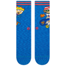 Stance x Nickelodeon Reggie And Otto Crew Royal – blauwe crew sokken met Rocket Power graphics van Reggie & Otto
