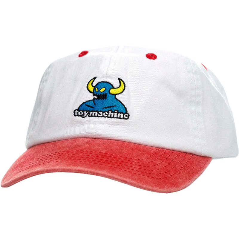 Toy Machine Monster Strapback Cap – verstelbare strapback cap met geborduurd Monster-logo