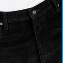 Baggy Black Rigid Corduroy Pant