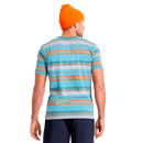 Brixton HILT ALTON S/S POCKET KNIT Aqua cloud wash achterkant