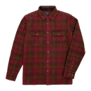 Dark Seas COLONY SHIRT brown red voorkant 