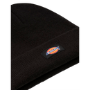Dickies GIBSLAND Beanie zwart voorkant close-up