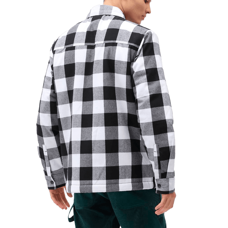 Dickies Sherpa Lined Sacramento Shirt zwart achterkant