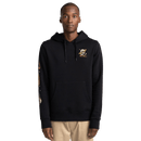 Element TRANSENDER - HOODIE FOR MEN flint black voorkant