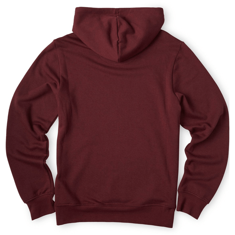 Element CORNELL CLASSIC HOODIE vintage red achterkant