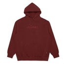 GX1000 Og Logo Flip Hoodie maroon voorkant sweater Revert95.com