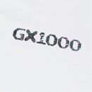 GX1000 Og Trip Tee wit voorkant GX1000 logo close-up