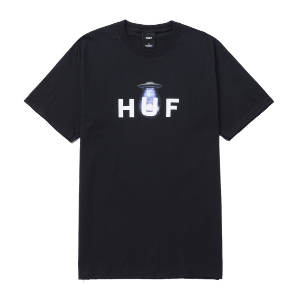 HUF ABDUCTED T-SHIRT zwart voorkant product