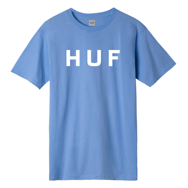 HUF ESSENTIALS OG LOGO T-shirt violet voorkant