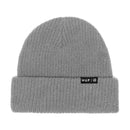 HUF ESSENTIALS USUAL BEANIE Grey Heather voorkant muts Revert95.com