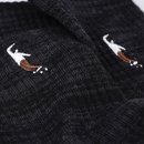 Magenta PWS sokken zwart close-up