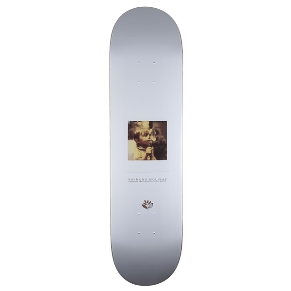 Magenta Skateboard deck Raymond Molinar GUEST ARTIST BOARD achterkant Revert95.com
