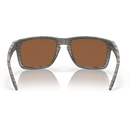 Holbrook XL Woodgrain Montuur Prizm Tungsten Polarized Glazen achterkant