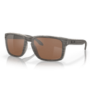 Holbrook XL Woodgrain Montuur Prizm Tungsten Polarized Glazen zijkant