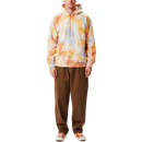 Obey mini bold recycled tie dye hoodie toffee multi outfit lifestyle