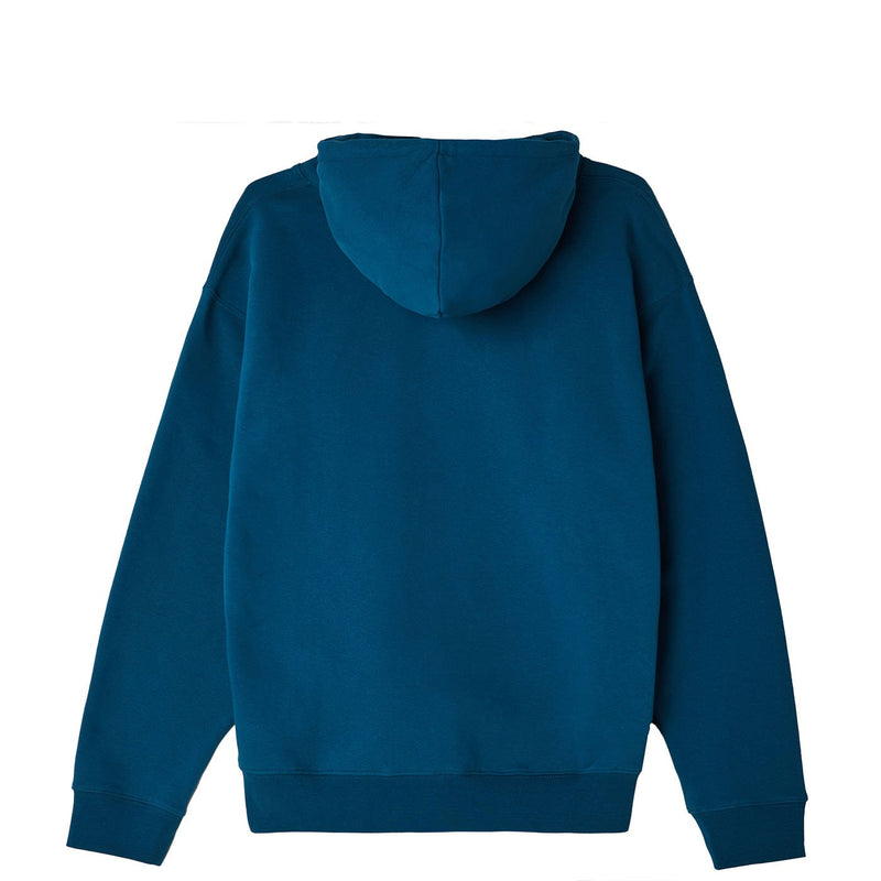 Obey Regal Pullover hood deep oceaan hoodie achterkant product