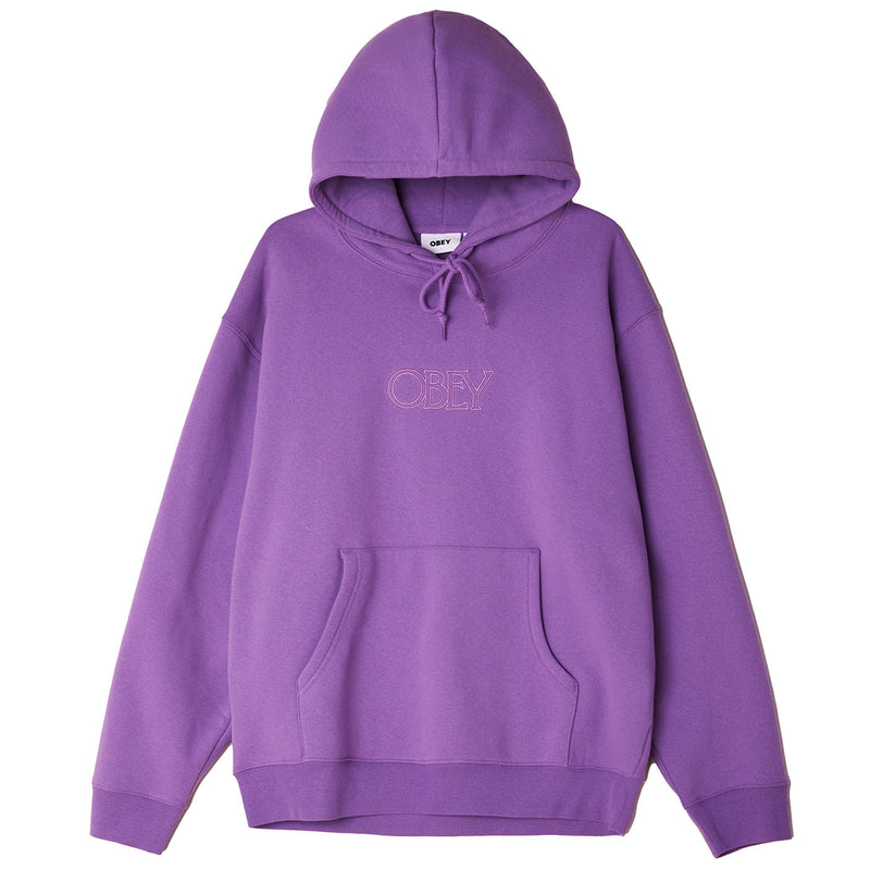 Obey Regal Pullover hood orchid hoodie voorkant product