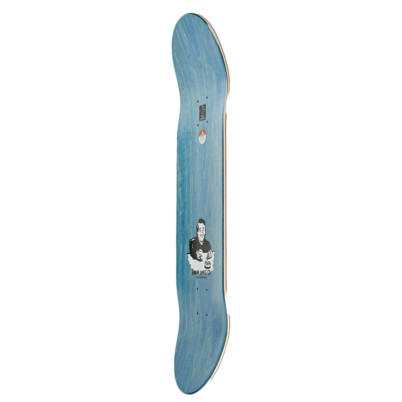 Polar Skate co Aaron Herrington Chain Smoker 2.0 Skateboard Deck Revert95.com zijkant