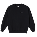 Polar Default Crewneck Black voorkant product