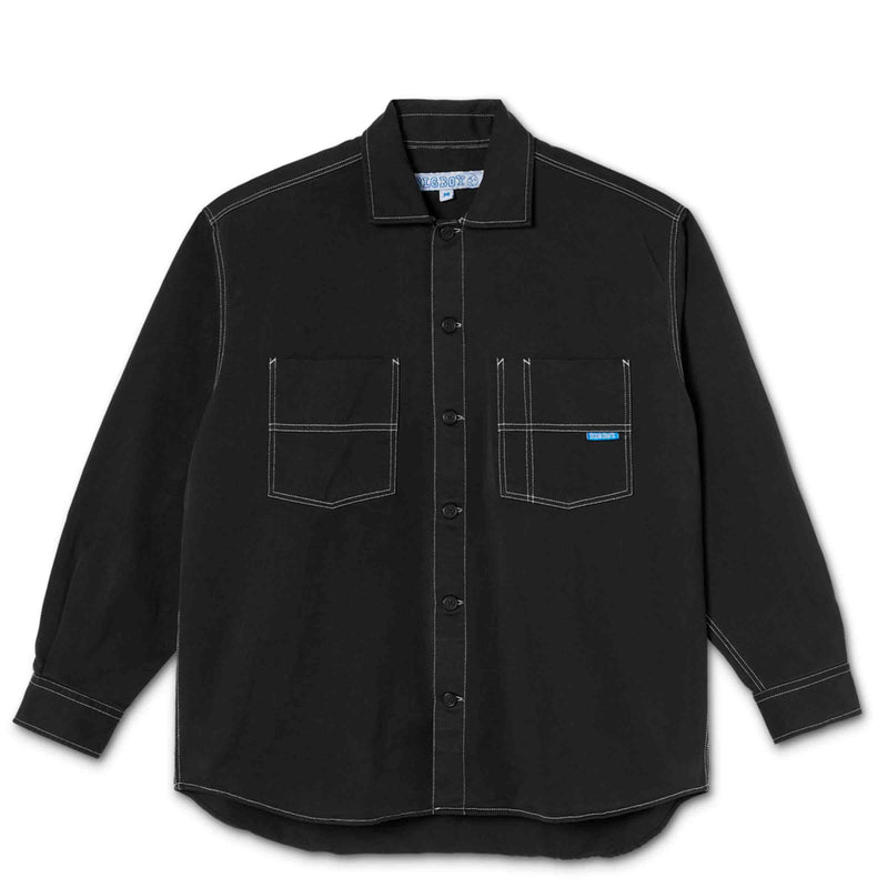 Polar skate co Big Boy Shirt zwart voorkant Revert95.com