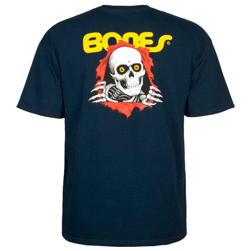 Powell Peralta Ripper T-shirt navy blauw achterkant Revert95.com