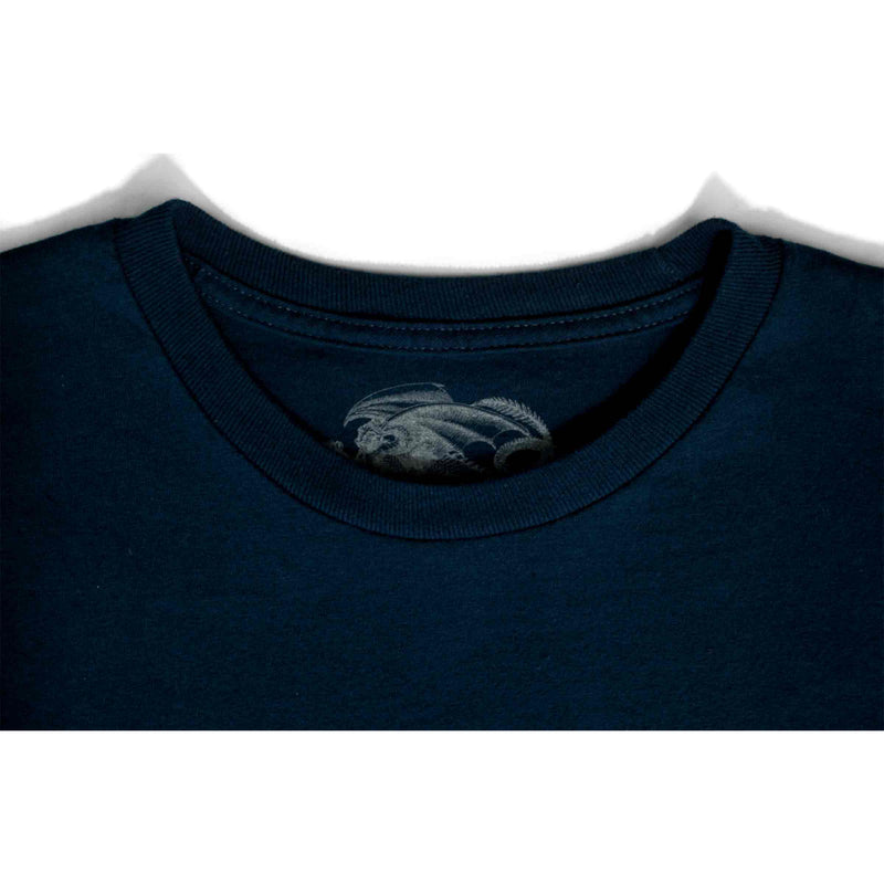 Powell Peralta Ripper T-shirt navy blauw voorkant close-up Revert95.com