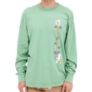 Plant Based Long Sleeve Pistachio voorkant outfit