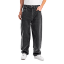 Reell Denim Jeans Baggy Black Wash Revert95 voorkant