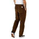 Reell Denim Regular Flex Chino Corduroy Bruin achterkant Revert95.com