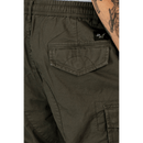 Reell Denim Reflex Loose Cargo dark olive achterkant close-up