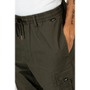 Reell Denim Reflex Loose Cargo dark olive voorkant close-up