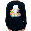 Ripndip Day Tripper Long Sleeve zwart achterkant outfit