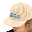 Ripndip Intertwined 6 Panel Corduroy Strapback khaki zijkant lifestyle Revert95.com