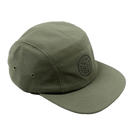 Rumble Reflective RSS logo 5 Panel cap zijkant groen