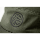 Rumble Reflective RSS logo 5 Panel cap voorkant close-up groen