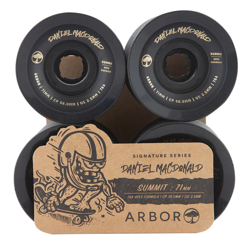 Bestel de Arbor Arbor Signature Wheel Summit Daniel MacDonald 78a veilig, gemakkelijk en snel bij Revert 95. Check onze website voor de gehele Arbor collectie.	