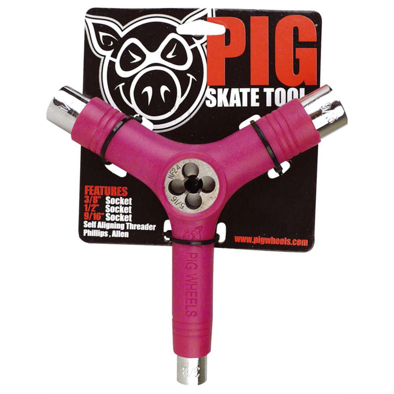 Buy the popular Pig Skateboard Tool in White easily and safely online at Revert 95. The Pig Tool is probably the most useful skateboard tool ever made.