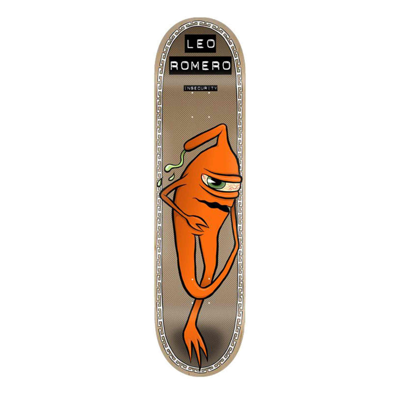 Toy Machine Leo Romero Insecurity achterkant 8.38” skateboard deck Revert95.com