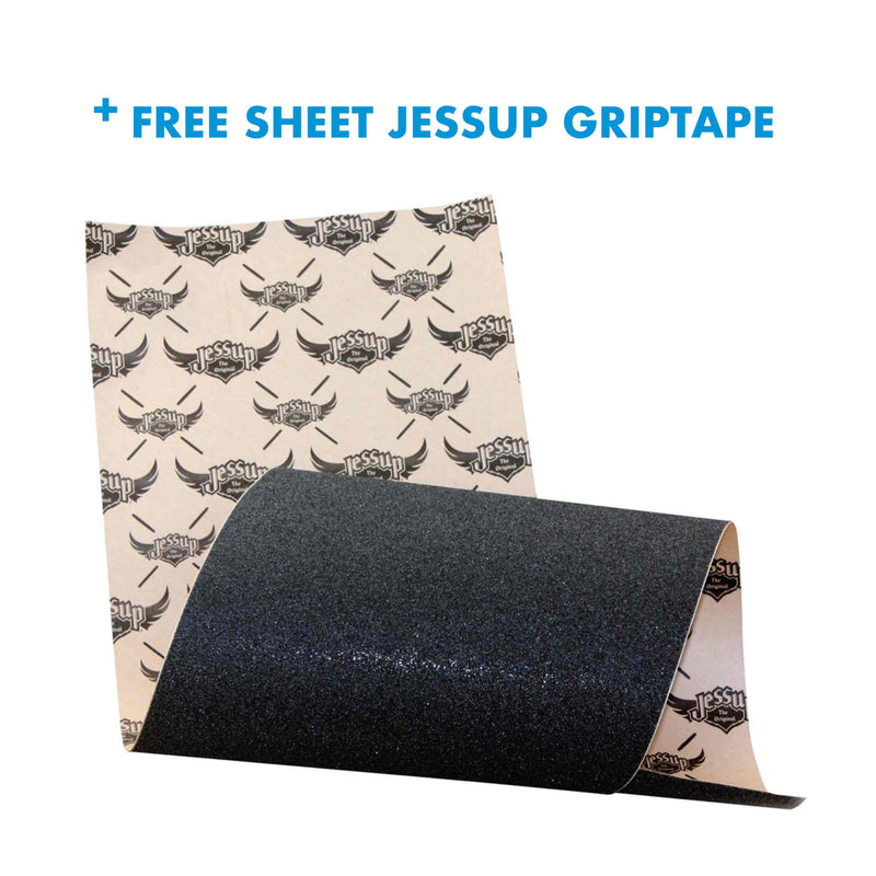 Gratis sheet Jessup griptape bij alle Toy Machine Skateboard decks Revert95.com